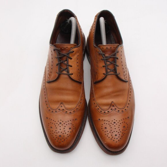 Allen Edmonds Madison Park Mens Size 9.5 D Brown Leather Wingtip Oxford Shoes main image 11